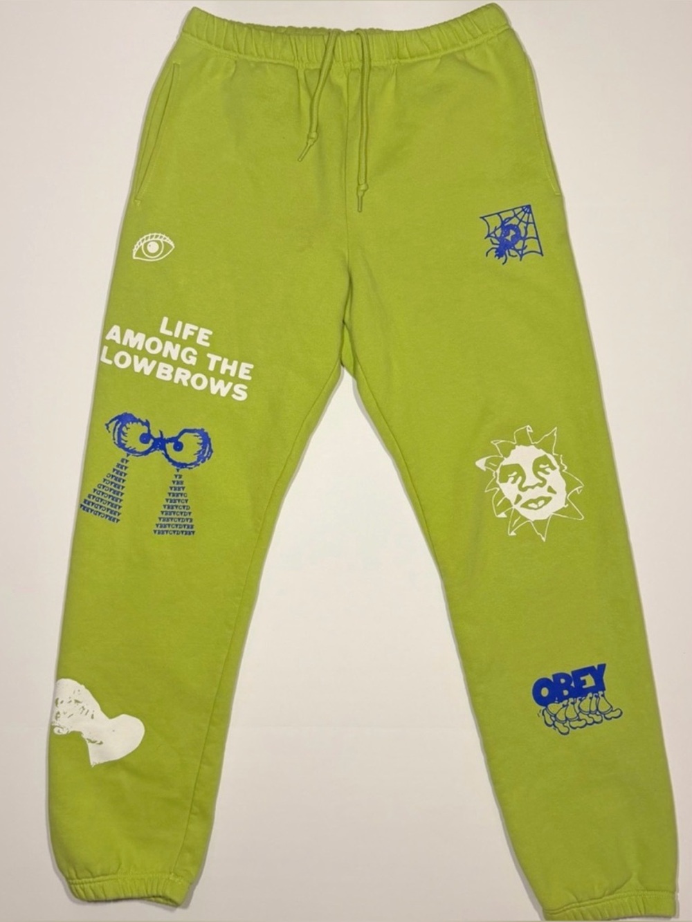 Obey Lime Green Sweatpants